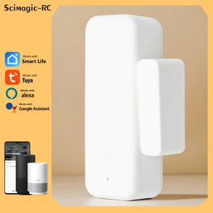 Tuya Wifi akıllı kapı sensörü pencere giriş sensörü hırsız güvenlik manyetik sensör Alarm akıllı yaşam Alexa <span class=keywords><strong>Google</strong></span> ev ile çalışır - Product Image 2