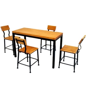 2017 vintage industrial de muebles de hierro se restaurante patrimonio muebles al aire libre - Product Image 1