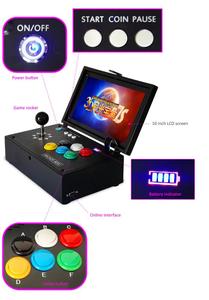 Cabinet Portatile per Giochi Arcade da <span class=keywords><strong>10</strong></span> Pollici con Migliaia di Giochi di Combattimento, Console per Videogiochi Domestica - Product Image 6