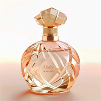Flacons de parfum vaporisateur de luxe en forme de boule de 100 ml, design fantaisie, flacon de parfum vintage en verre avec airbag