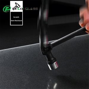 แผ่นรองเมาส์เกมมิ่งแบบสั่งทำพิเศษ ขนาด 3.2 มม. วัสดุกระจกนิรภัย ผิวเรียบ ขอบกันลื่น ล้างทำความสะอาดได้ กระจกเทมเปอร์สำหรับแผ่นรองเมาส์ - Product Image 2