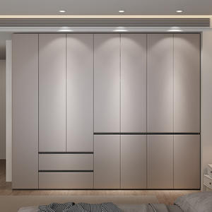 Personalizado moderno de lujo blanco tablero de partículas de madera armario extensible para sala de estar dormitorio convertible para - Product Image 2