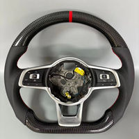 Volant de voiture GZYLC pour Volkswagen VW Golf 8 Golf8 Mk7 Mk8 Gti 7r Volants en fibre de carbone