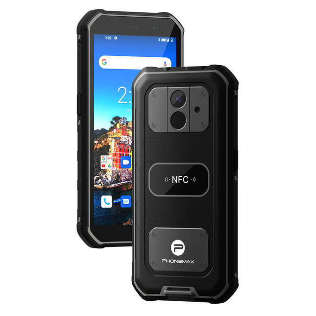Phonemax X2 5.5 Inch Screen Rugged Phone 5100mAh Battery Android 13 IP68 Waterproof Octa Core LTE GSM Dual SIM
