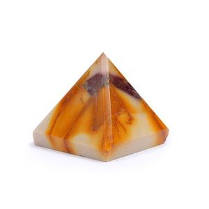 Compre la pirámide de ágata de lujo mejor calificada: Pirámide de piedras preciosas curativas de Anam Agate - Product Image 1