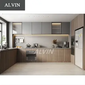 阿尔文厨房设计设计理念现代橱柜家具厨房套装橱柜厨房细木工智能家具