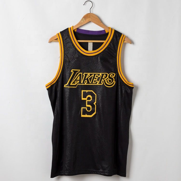 Дизайнерская цветная черно-желтая баскетбольная майка, униформа