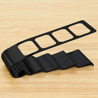 Support de rangement pour télécommande à 4 supports, pour téléphone portable, bureau, à domicile, organisateur, boîtier pour TV/DVD/VCR