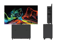 Écran LED intelligent pour TV, mur vidéo tactile pliable à levage automatique, affichage numérique pour magasin de détail, ascenseur numérique, centre commercial