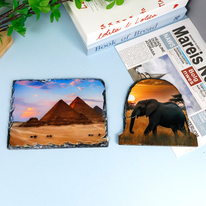 Leadsub thăng hoa ảnh Slate khoảng trống sẵn sàng để tàu Glossy Rock Slate cho thăng hoa DIY đá thủ công mỹ nghệ cho ngày lễ - Product Image 5