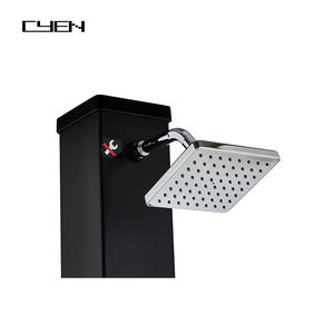 CYEN Haute Qualité 40L <span class=keywords><strong>Noir</strong></span> PVC Matériel <span class=keywords><strong>Piscine</strong></span> et Jardin Douche <span class=keywords><strong>Solaire</strong></span> Environnementale - Product Image 3