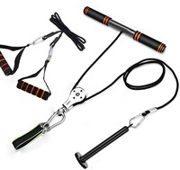 Machine à câble multifonction en métal pour la maison, équipement de fitness DIY avec poulie pour bras, biceps, triceps, corde, entraînement de la force des mains