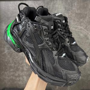Zapatillas Deportivas Casuales de Alta Calidad, Negras, con Forro de Malla Transpirable, Estilo LED para Correr, Zapatos de Baloncesto - Product Image 1