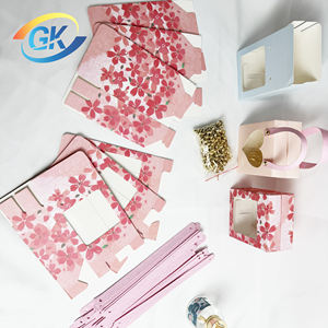 صناديق وردية فارغة بالجملة من الشركات المصنعة الصينية، بسعر رخيص، هدايا لحفلات الزفاف، مع طلاء غير لامع للحليب - Product Image 3