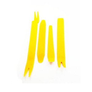 Auto Repair <b>Tool</b> Set 5Pcs Orange Plastic Pry Bar Kit With Metal Pin <b>Remover</b> For Car Interior <b>Trim</b> Panel Removal - Product Image 2