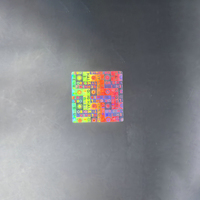 Vente en gros hologramme autocollant effet Laser anti-contrefaçon emballage étiquette feuille rouleau Logo impression