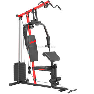 Machine de musculation multifonctionnelle compacte, station de musculation, équipement de gym à poste unique pour la remise en forme à domicile - Product Image 1