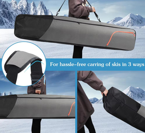 Fashionable Waterproof Ski Travel Bag with Wheels Padded <strong>Snowboard</strong> <strong>Backpack</strong> for Easy Transportation and Skiing - Product Image 3