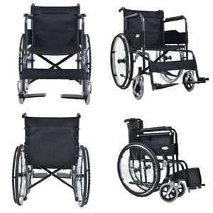 Silla de Ruedas portátil ultraligera para personas con movilidad reducida, de acero, Manual, personalizada - Product Image 1