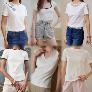 เสื้อผ้าสตรีแบบคละแบบ เสื้อกล้าม เสื้อถัก เสื้อเวสต์ ขายส่งจำนวนมาก สินค้าเกินจำนวน - Product Image 4
