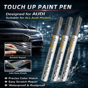 ปากกาลบรอยขีดข่วนรถยนต์อเนกประสงค์สำหรับออดี้, ปากกาแต้มสี, ซ่อมสีรถยนต์แบบเร่งด่วน, กันน้ำและติดทนนาน - Product Image 2