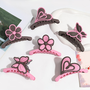 กิ๊บหนีบ<span class=keywords><strong>ผม</strong></span>รูปผีเสื้อสวยงามใหม่ดอกไม้แสนหวานเครื่องประดับ<span class=keywords><strong>ผม</strong></span>ด้วยวัสดุพลาสติกสำหรับติดผมสุดหรู - Product Image 4