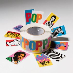 Customized Cosmetic Packaging <b>Label</b> <b>Bottle</b> Packaging Waterproof Self-adhesive Sticker - Product Image 2