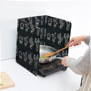 <b>Kitchen</b> grease trap, household printed aluminum <b>foil</b> heat insulation board, anti-splatter and anti-oil board for cooking, - Product Image 1