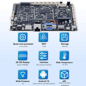 Placa Base Inteligente Digital con IA, Rockchip RK3562, <span class=keywords><strong>Android</strong></span> Nativo, <span class=keywords><strong>PCBA</strong></span>, con 32 GB de Memoria DDR para Sistema <span class=keywords><strong>Android</strong></span> 15 - Product Image 4