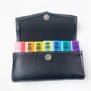 กล่องใส่ยาแบบพกพา 7 วัน กล่องจัดยาประจำสัปดาห์ กล่องยาพลาสติก 21 ช่อง - Product Image 1