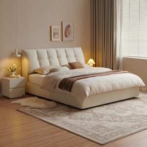 Cama King Size de Tela Suave de Buena Calidad Quanu 115093, Cama Plegable, Camas Queen Modernas, Cama Casal, Precio al por Mayor - Product Image 2