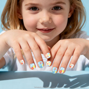 GMPC/Sedex/ISO/EUDR Vente en gros de <span class=keywords><strong>faux</strong></span> ongles pour filles avec dessin animé pour un usage quotidien <span class=keywords><strong>Faux</strong></span> ongles à motifs mignons pour les adolescentes - Product Image 2