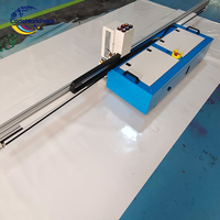 Azulejos de vidrio automáticos, papel para pared, arte de inyección de tinta, decoración mural, máquina de impresión de pared UV, impresora de pared 3D