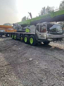 Grue sur chenilles d'occasion Zoomlion ZTC800 80 tonnes 2018 de haute performance, fabriquée en Chine, avec moteur, boîte de vitesses et PLC, rapport fourni - Product Image 5