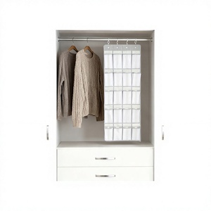 24 Pocket Over the Door Hanging <b>Shoe</b> and Accessories Storage Organizer - Product Image 6