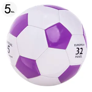 Balón de Fútbol Cosido a Máquina, Engrosado, Ecológico, Tamaños 2-5 para Exteriores, Entrenamiento Estudiantil, Competición, Juego Infantil, de Fábrica - Product Image 1