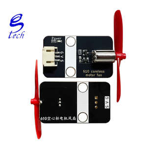 5V High-Speed Hollow Cup Motor Fan Blade Module Miniature Propeller PWM Speed <b>Control</b> 38.4x22.4mm Size Field Obstacle Avoidance - Product Image 4