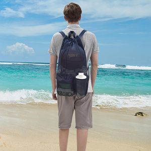 Muestra gratis Mochila DE BUCEO DE 30L Bolsa DE BUCEO impermeable Mochila de esnórquel Natación Río Rastreo Drifting Dry Wet Swim Fins Bag - Product Image 6