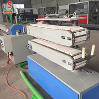 Ligne de production machine d'extrusion DWC ondulée à double paroi en plastique Hdpe PE ligne de production machine d'extrusion de drainage des eaux usées