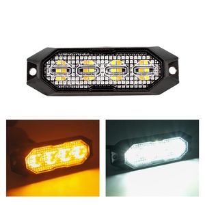 Ip6k9k Đèn Nhấp Nháy Smbx R65 Màu Kép Đèn Nhấp Nháy Nướng Đèn 4 <span class=keywords><strong>LED</strong></span> Hợp Kim Nhôm Khẩn Cấp Nhấp Nháy Ánh Sáng Cho Xe - Product Image 4