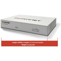 Firewall Server Fortinet FG-40F - Faktor Bentuk 1U, Throughput 1 Gbps, Tersedia, Garansi 1 Tahun
