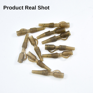 Clip de seguridad para plomos con goma en la cola y pasador de bloqueo, liberación ajustable del <span class=keywords><strong>plomo</strong></span>, accesorios para pesca de carpas - Product Image 3