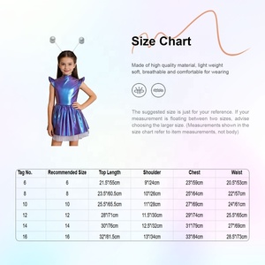 ชุดเดรสตูตูสำหรับเด็กผู้หญิงอายุ 6-16 ปี สำหรับงานปาร์ตี้ งานอีเว้นท์ งานเฉลิมฉลอง งานเต้นรำ ชุดแฟนซีเอเลี่ยน พร้อมที่คาดผม สำหรับการแสดงบนเวที - Product Image 6