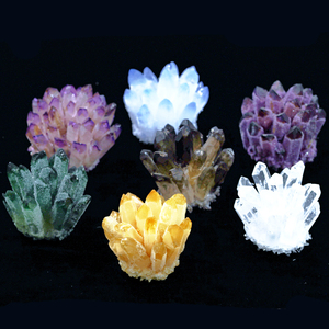 Cristalli Naturali Colorati di <span class=keywords><strong>Quarzo</strong></span> <span class=keywords><strong>Rosa</strong></span>, <span class=keywords><strong>Quarzo</strong></span> Trasparente e Ametista, Cluster di Cristalli Minerali per Decorazione Casa - Product Image 6