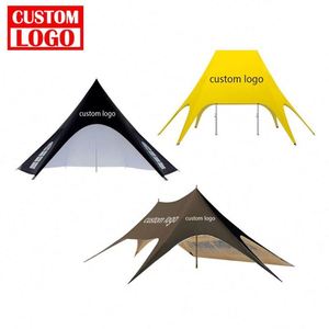 Custom <b>Tent</b> <b>Canopy</b> Star <b>Tent</b> With Logo Printing Folding Waterproof Star <b>Tents</b> for Sale - Product Image 1