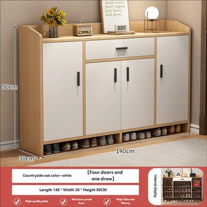 Meuble à <span class=keywords><strong>chaussures</strong></span> en bois moderne et minimaliste, <span class=keywords><strong>console</strong></span> compacte pour <span class=keywords><strong>entrée</strong></span>, idéal pour petits appartements, unité de <span class=keywords><strong>rangement</strong></span> intégrée pour balcon - Product Image 6