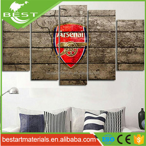 Útil Club de fútbol hogar Decoración lienzo <span class=keywords><strong>3</strong></span> <span class=keywords><strong>piezas</strong></span> de la lona arte de la pared para sala de decoración - Product Image 5