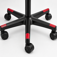 Chaise de jeu ergonomique ALINUNU avec logo personnalisé et repose-pieds pour les joueurs d'e-sport, chaise de jeu en cuir PVC pour studio