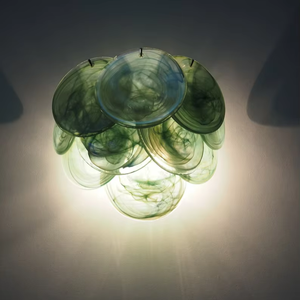<span class=keywords><strong>Applique</strong></span> da parete con disco di Murano Vintage <span class=keywords><strong>verde</strong></span> decorazione per la casa di lusso - Product Image 6