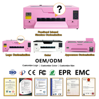 Nueva Impresora DTF A3 Automática Epson XP600 de 13 Pulgadas, Máquina de Impresión DTF Multicolor con Película PET